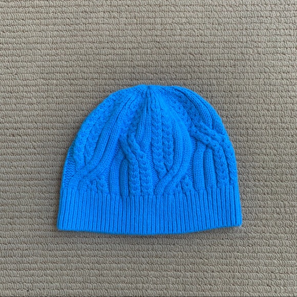 NWT Club Monaco Blue Knit Toque/Beanie - Picture 1 of 4